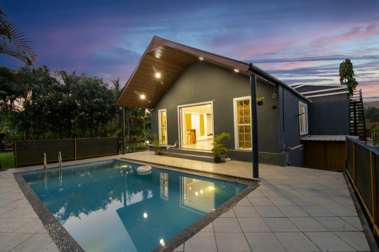 Silver Farm Villa Nashik Bagian luar foto